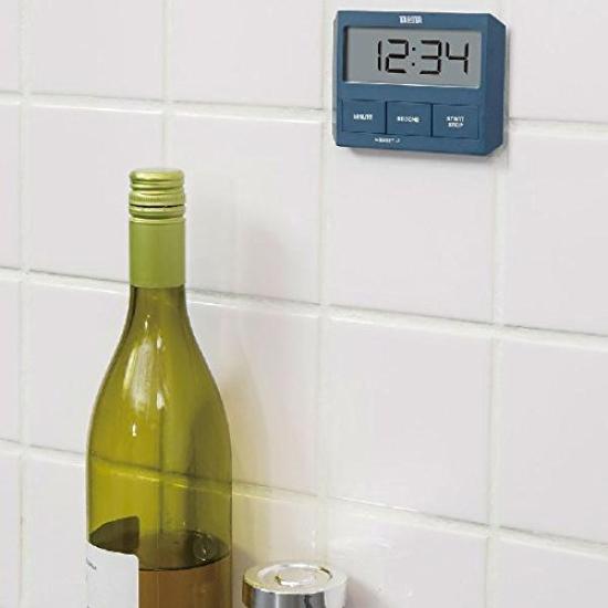 Tanita Glass Digital Timer Blue TD411BL