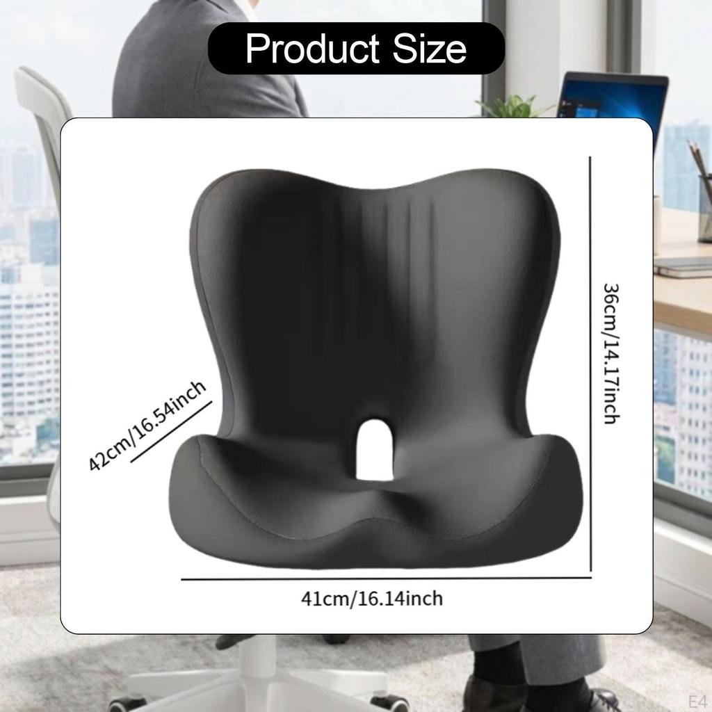 Cushion Coccyx Pillow Washable Cover Versatile Memory Foam Chair Cushions Ergonomic Seat for