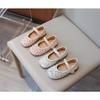 Girls' Princess Leather Shoes Crystal Shoes for Little Girls, Stylish Dance Shoes for Toddlers & Youth Cute Girls Shoes