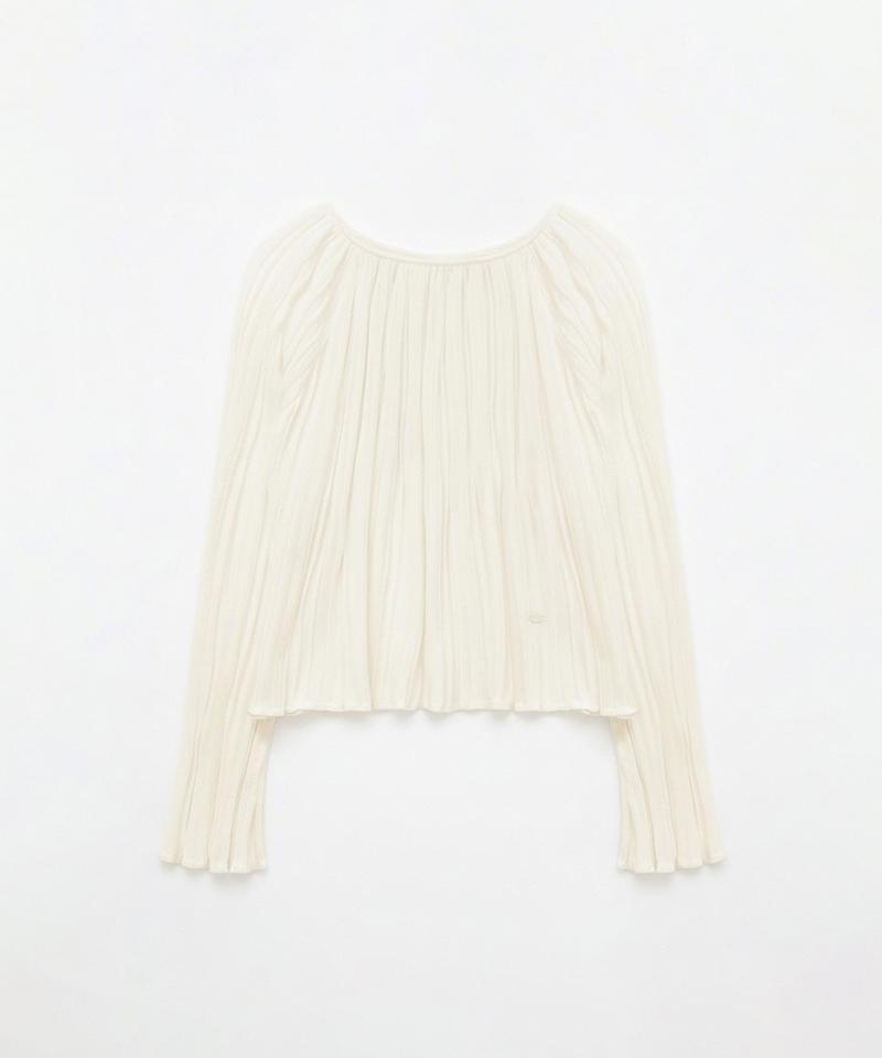 MARIE CLAIRE Pleated Raglan Knit (Magakn14Miv)