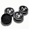 4pcs Scorpion Logo Emblem Badge Car Wheel Center Caps 48MM Clips 42MM Wheels Hub Cap Rim Hubcaps Dust Cover Replace Accessories