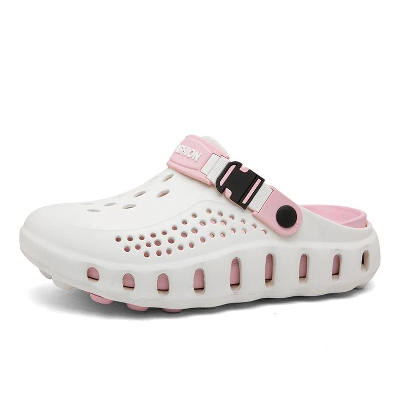 2026 New Men's Sandals Outdoor Soft Thick Sole Slides Breathable Sandals Non-Slip Garden Lightweight Summer Beach Slippers
