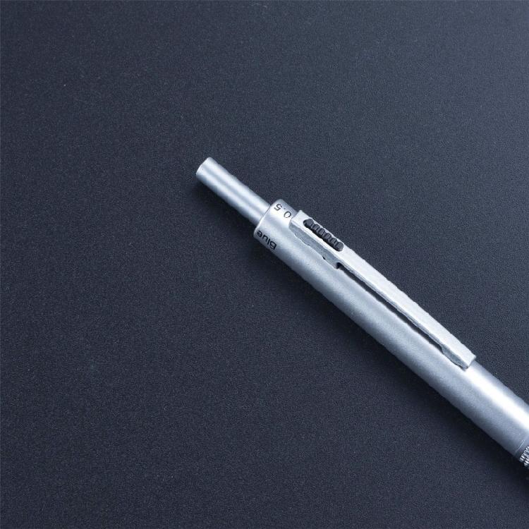 Metal Retractable Ballpoint Pen, Retractable Ballpoint Pen Multicolor Ballpoint Pen 1.0mm, Write Smoothly for Office