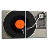 2x GLASS PROTECTIVE PLATE FOR STOVE 40x52 MUSIC