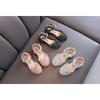Summer Korean-style New Girls' Princess Single Shoes Leather Shoes Rhinestone Small/medium/large Children's Dance Performance Shoes