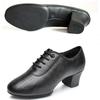 Women Leather Jazz Dance Shoes Woman Latin Salsa Ballroom Shoe Soft Breath Woman's Practice Dancing Shoes Ladies Sneakers