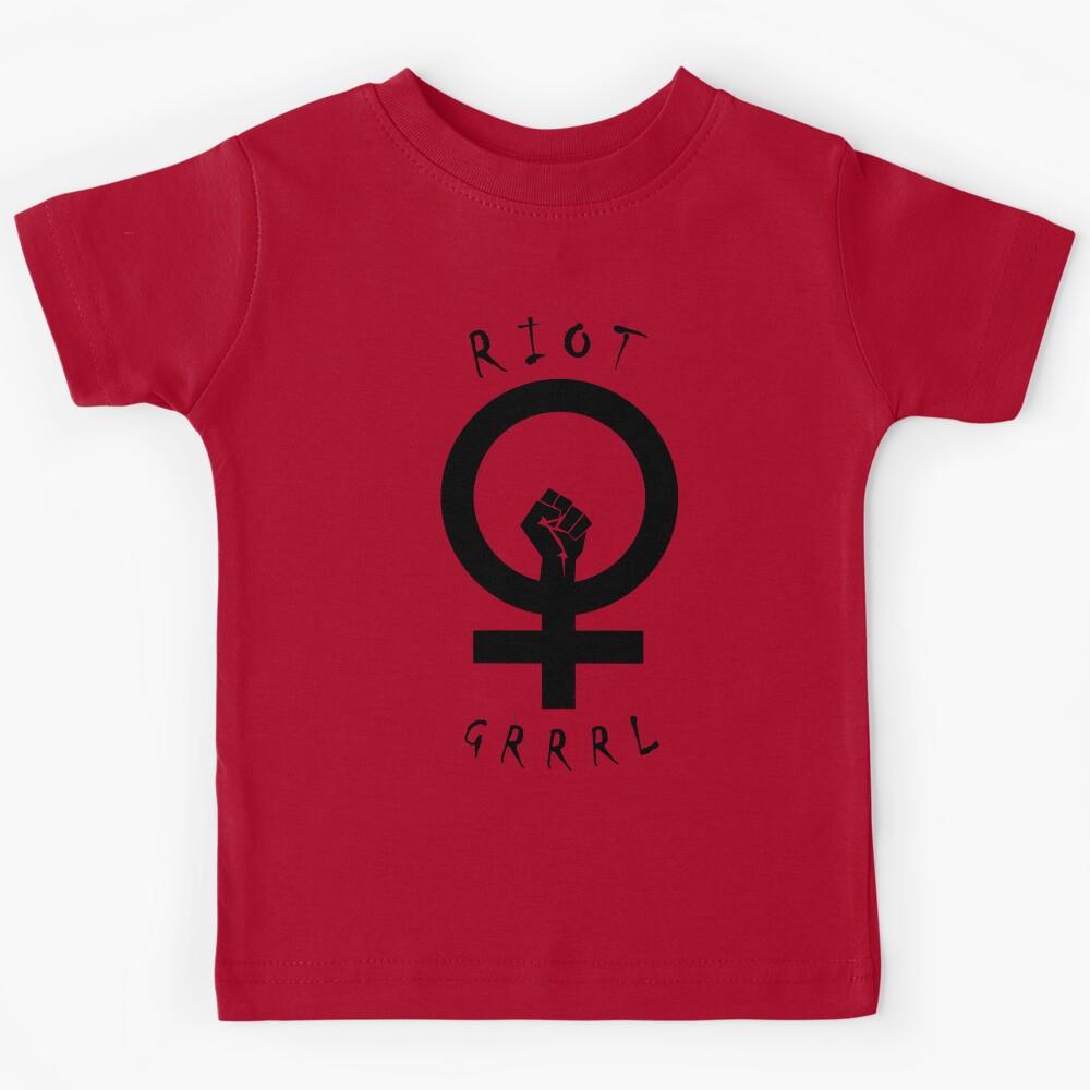 Riot Grrrl Kids T-Shirt 150