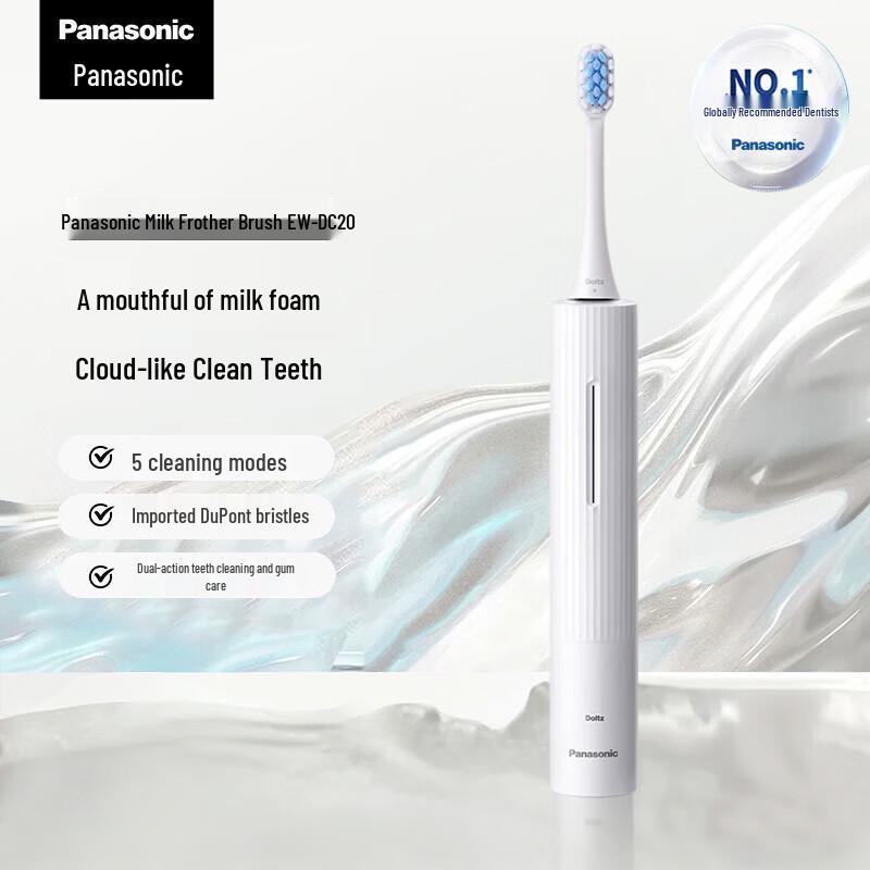 Panasonic EW-DC20 Electric Toothbrush for Sensitive Teeth