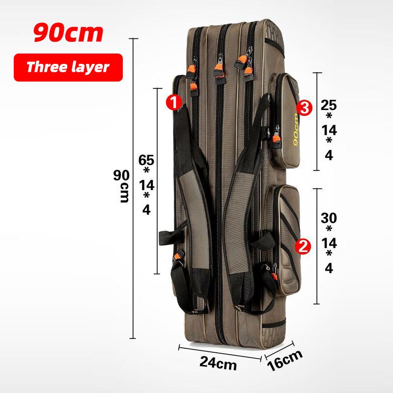 Fishing Bag Fishing Gear Rod Bag Shoulder Strap Fishing Gear Bag Fishing Rod Fishing Bag