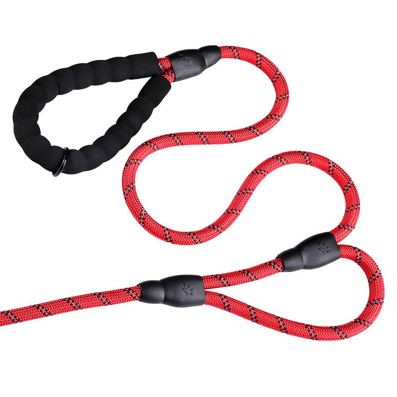 Pet Leash, Double Dog Leash, Reflective Leash, Dog Leash, Nylon Explosion-proof Rush Leash