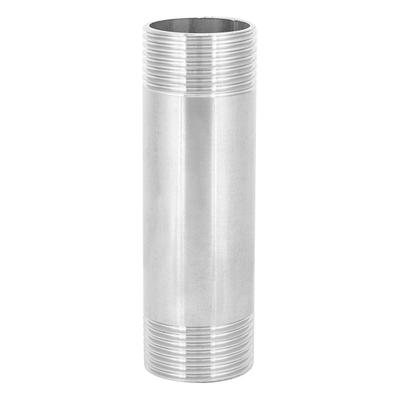 1 Zoll NPT auf 1 Zoll NPT Außengewinde 304 Edelstahl Nippel Gewinde Rohrverbinder Armaturen