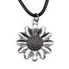 45cm Necklace Leather Chain Big Leaf Flower Kids' Jewelry Materials QN042