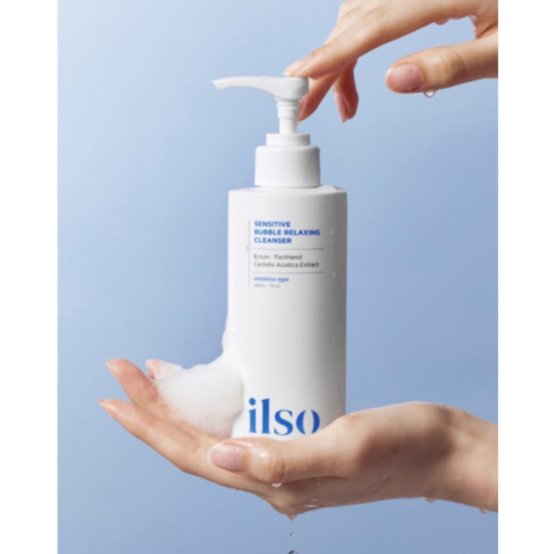 ilso Sensitive Bubble Relaxing Cleanser 200g