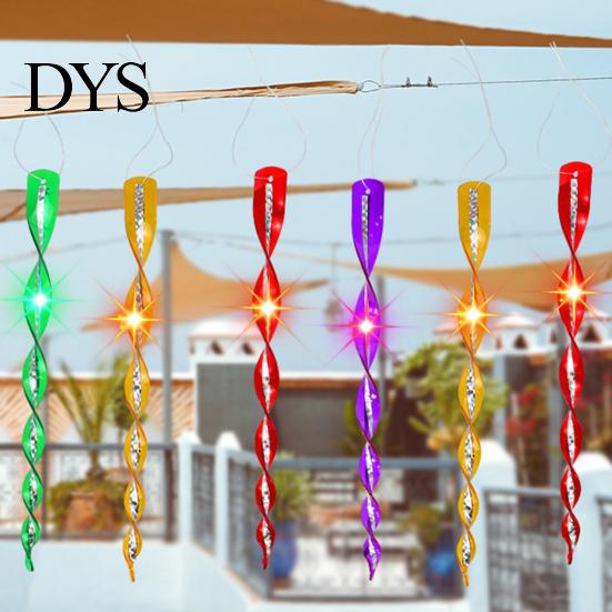 Anti Bird Rod 10Pcs Deterrent 360 Degree Rotation Garden Protection Vibrant Repellent Color Reflective Wind Spiral Tool for Orchard