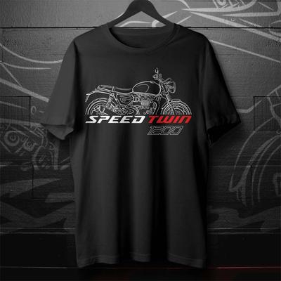 Illustration for a Triumph Speed Twin 1200 2019-2024 Fans - Motorcycle T Shirt
