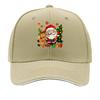 Cute Christmas Santa Claus Reindeer Tree Snowflake Gifts Sandwich Baseball Cap Unisex Women Sun Cap Outdoor Workouts Hat
