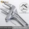 Adjustable Spanner Large Opening Bathroom Spanner Wide Jaw Aluminium Spanner Handle Plumber Hand Tool Home Improvement Tool
