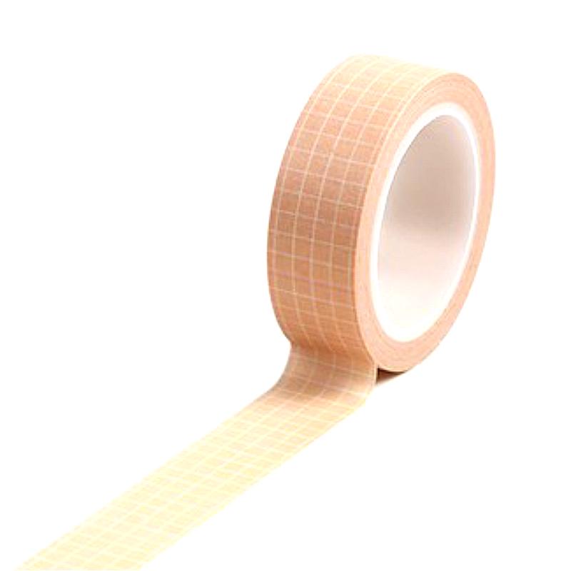 2 pièces de Ruban Quadrillé de 10 m, Ruban de Couverture pour Planificateur Quotidien, Ruban de Marquage, Autocollant, Ruban de Papeterie Décoratif