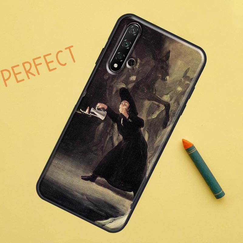 Francisco Goya Paintings For Huawei Nova Y91 Y70 Y72 Y73 Y60 Y90 Y61 8i 7i 11i 12i 12s 9 10 SE P20 P30 P40 Lite Case