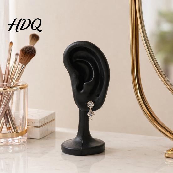 Jewelry Counter Display Stand Human Ear Earring Holder Shaped Stand Storage Earrings