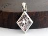 Oriental Vibrations - Cherry Blossom Pendant Top - Silver Pendant