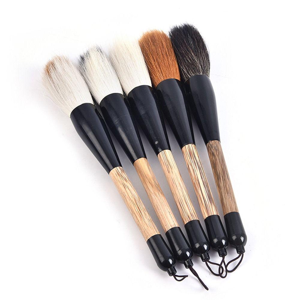 Writing Bamboo Shaft Purple Wool Large Brush Ink Art Tool Chinese Calligraphy Brush Drawing Brush