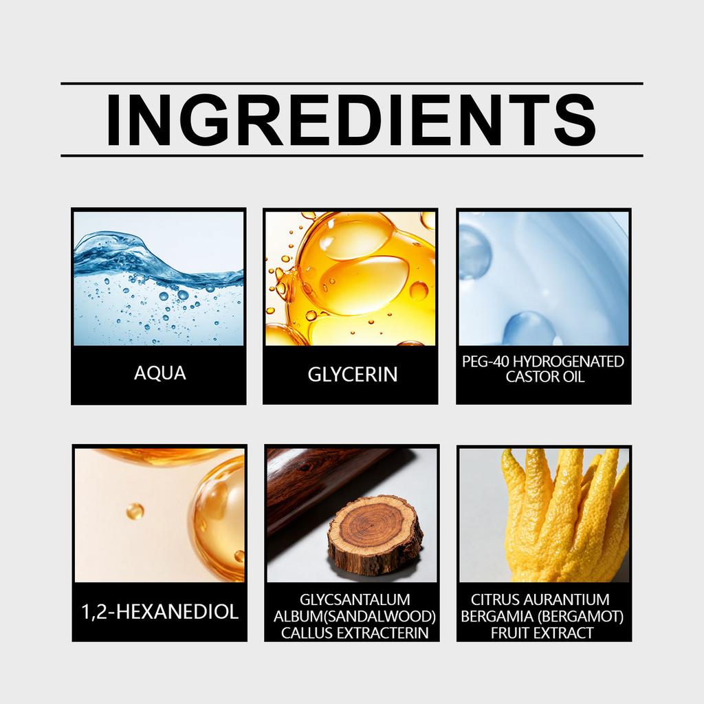 Sandalwood Charm Perfume Enhances Appeal And Leaves A Long-lasting Scent 10ml