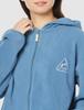 Penfield Women's Laid-Back Camp Micro Fleece Embroidered Hoodie, Blue (Shima Rin), Size M