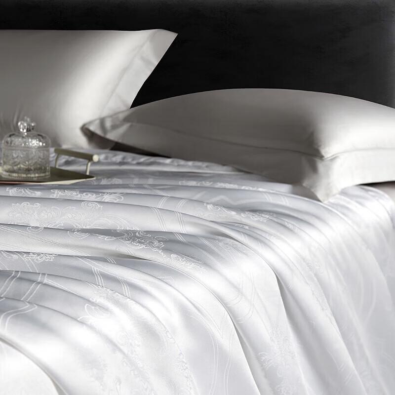 Donner Satin Jacquard Silk Blend Summer Quilt