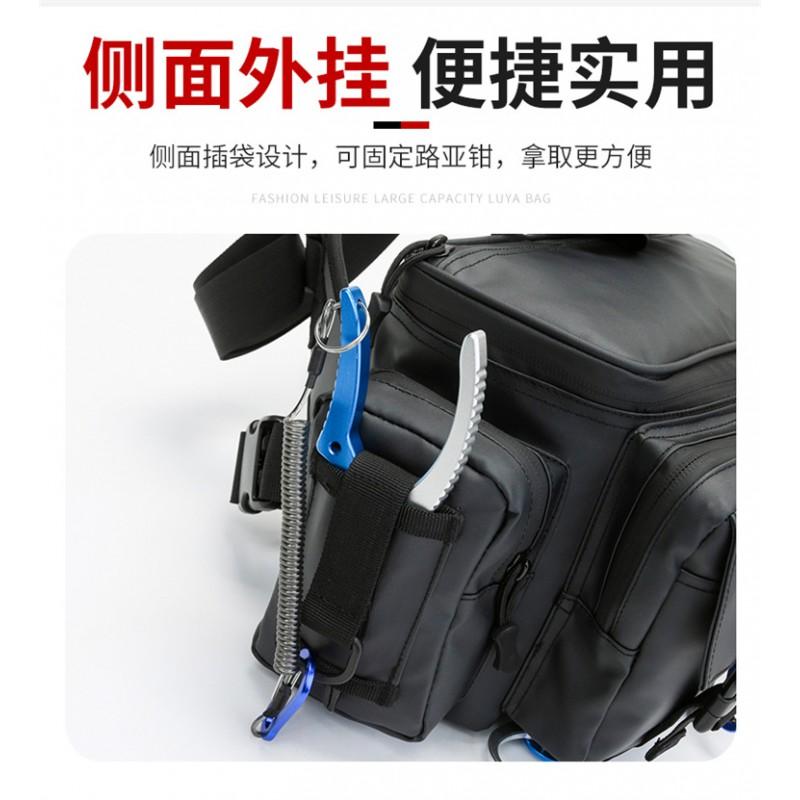 Multi-Functional Fishing Waist Pack Men Women Waterproof Shoulder Bag Outdoor Camping Photography Gear Storage