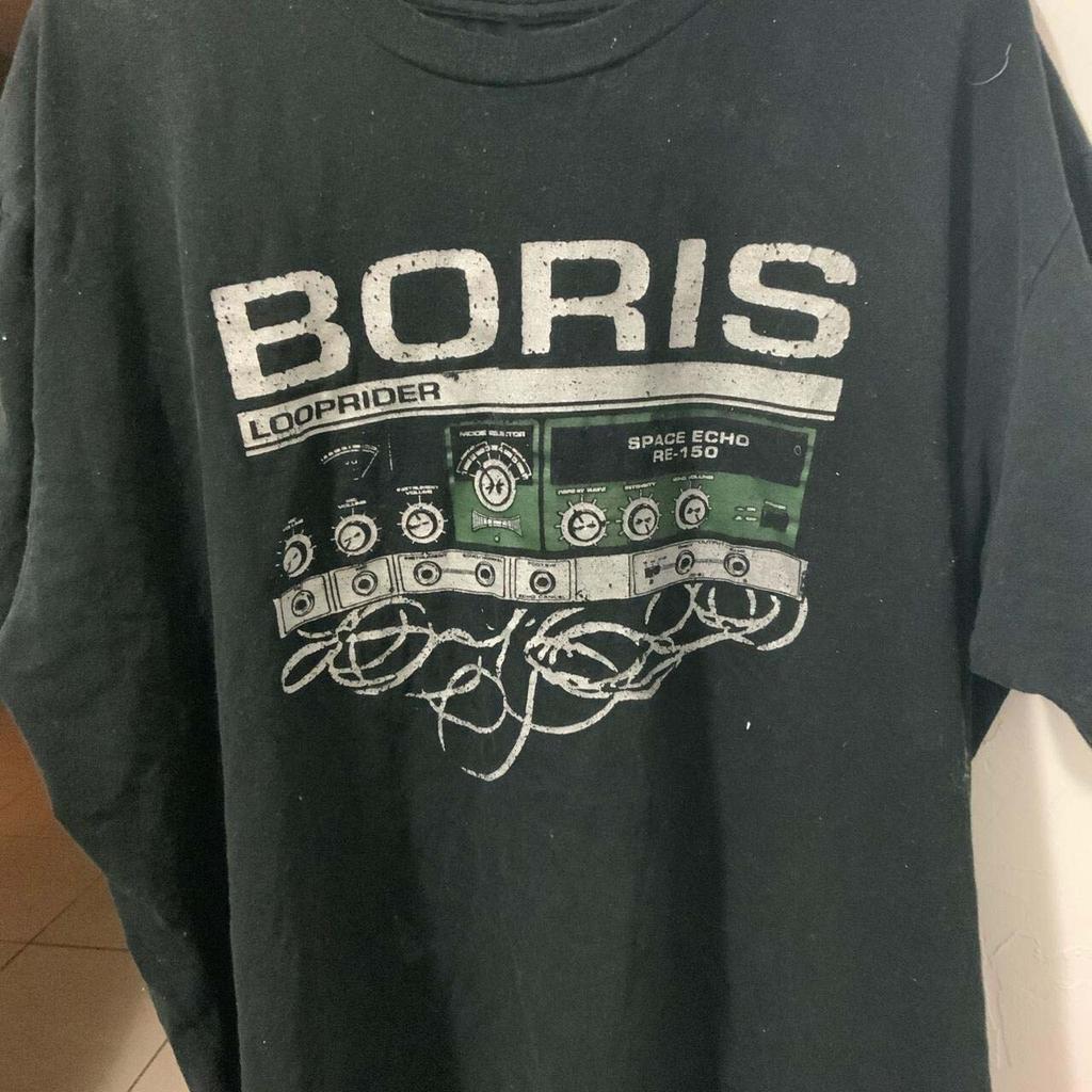 Boris Band S to 5XL Black Color Unisex Tee shirt PP1604