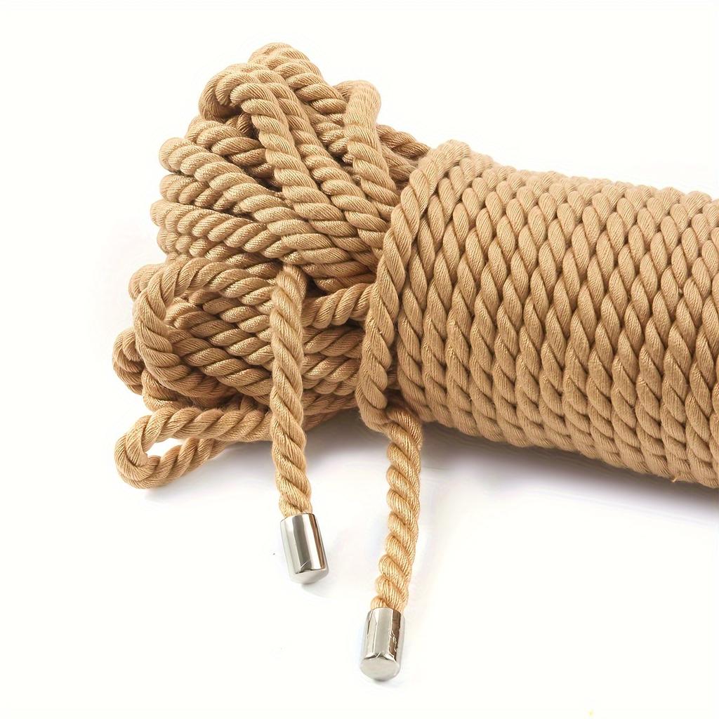 SM-Spielsets für Erwachsene, professionelle Bündelung, weiches, enges Baumwollseil, Bondage-Seil für den Körper, 10 Meter