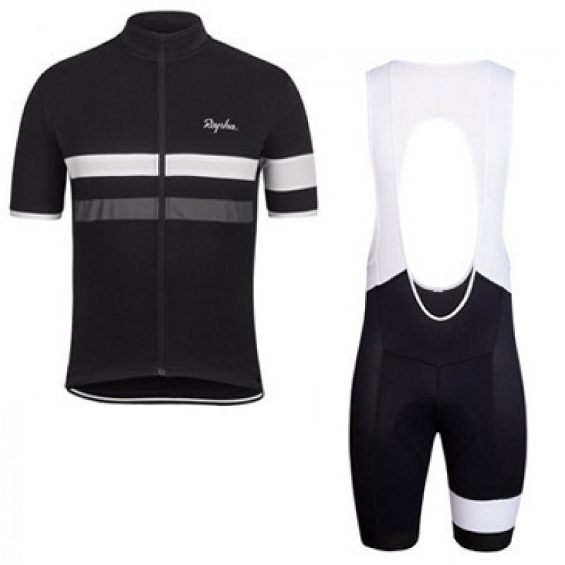 Unisex Cycling Jersey Bib Shorts Set Quick-Dry Road Bike Apparel Men Women