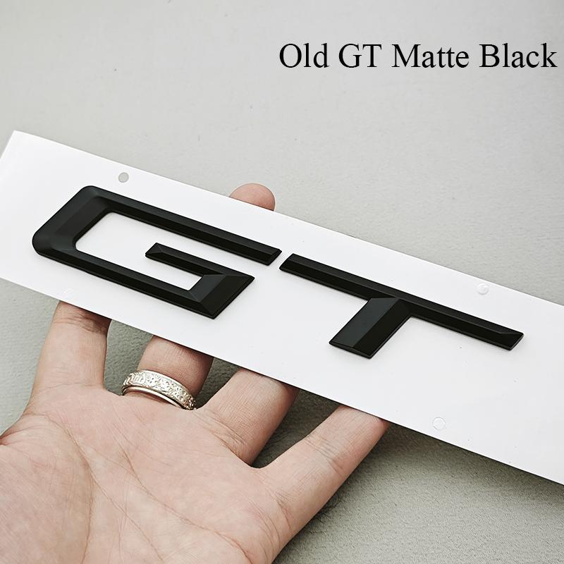 3D ABS Car Letter Rear Trunk Badge Auto GT Logo Emblem Decals For BMW GT 320i 330i 340i 528i 535i 630i 640i Exterior Accessories