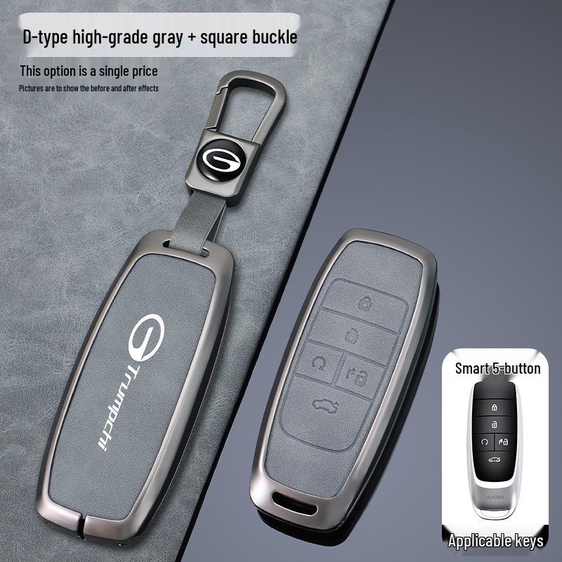Compatible Key Cover for GAC Trumpchi GS4 Plus, Aion Y Plus, Shadow Leopard M8, Master GS8, GS3 Buckle, and M6 Pro