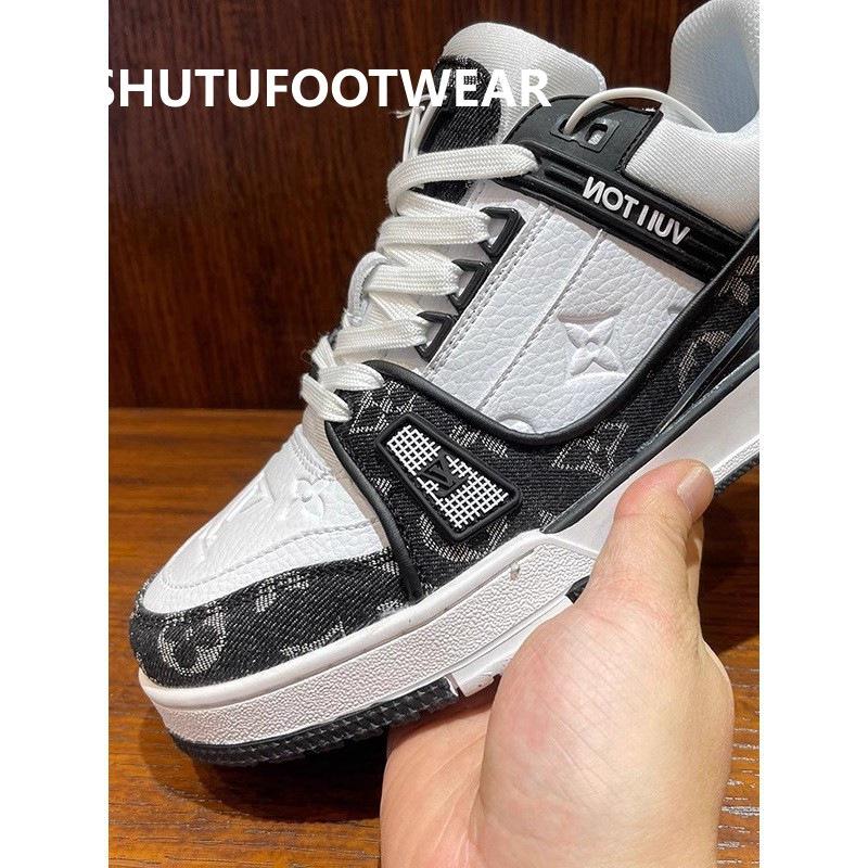 Sommer Herrenschuhe neue Freizeitschuhe weiche Sohle Farbabstimmung Sportschuhe Trend Niedrig geschnitten atmungsaktiv rutschfest Board Schuhe