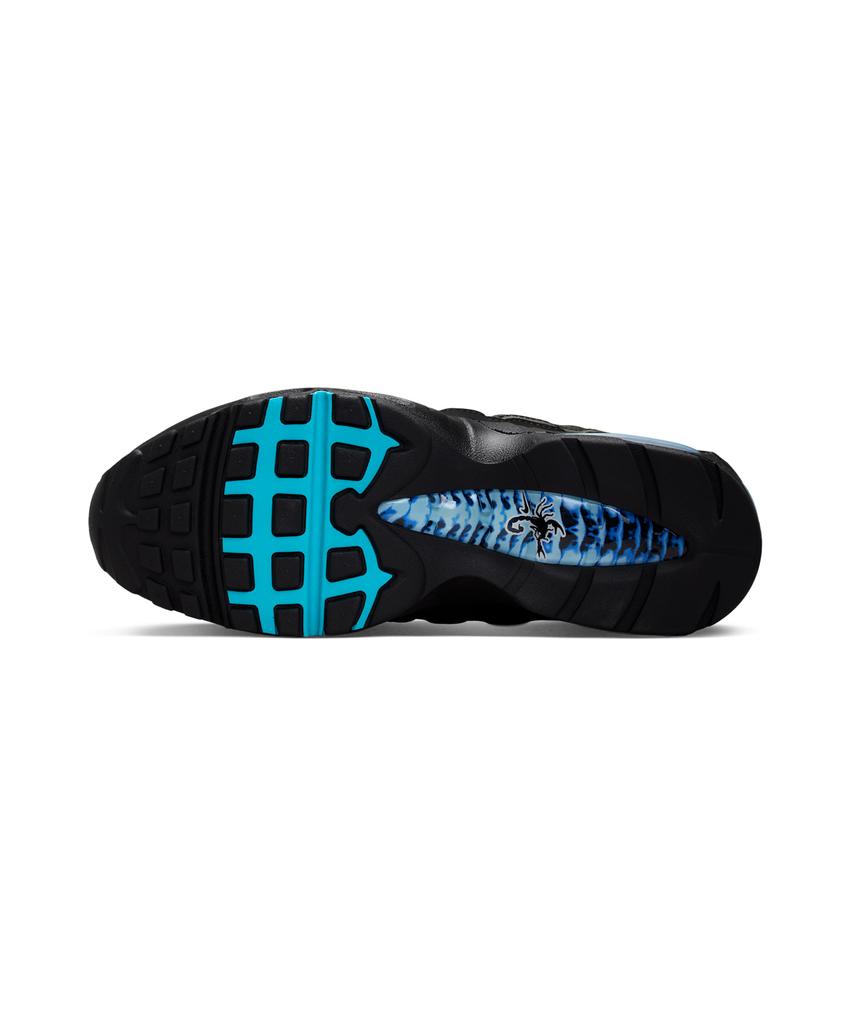 Nike Air Max 95 Big Bubble M - Black:Gamma Blue:Metallic Silver:Chrome / Im4691-001