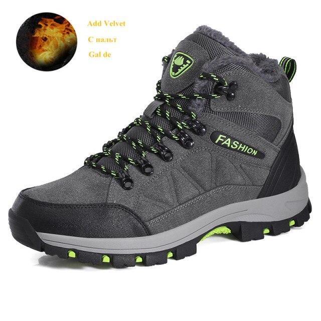 

Мужская походная обувь, высокие треккинговые кроссовки, износостойкие, нескользящие, высококачественные мужские унисекс, теплые мужские ботинки для альпинизма на открытом воздухе 36