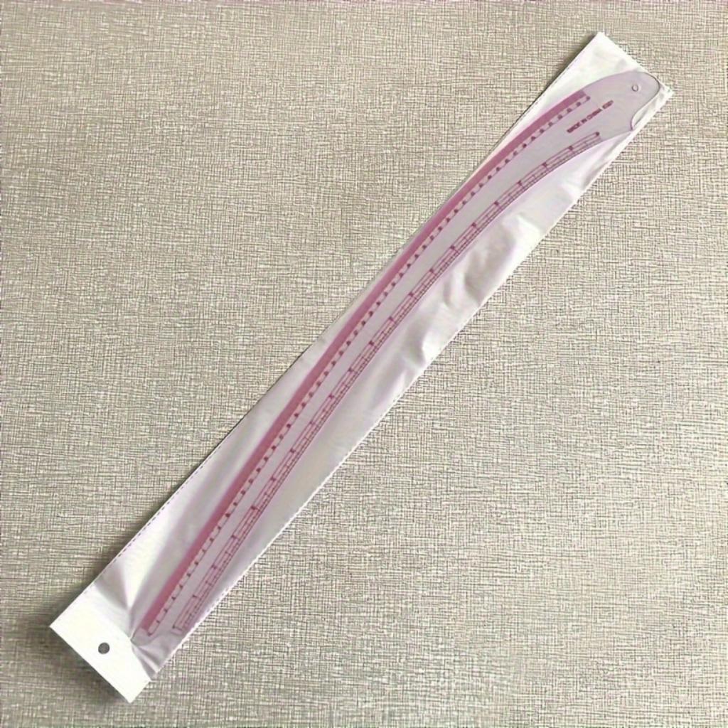 1ks Křivkové pravítko, Kreslení oděvních modelů, Patchwork, Prošívání, Tisk, Stříhání šití, Stehování, Krejčovské pravítko
