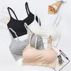 Wireless Bandeau Strapless Bra - Breathable, Back-Enhancing European Style Camisole