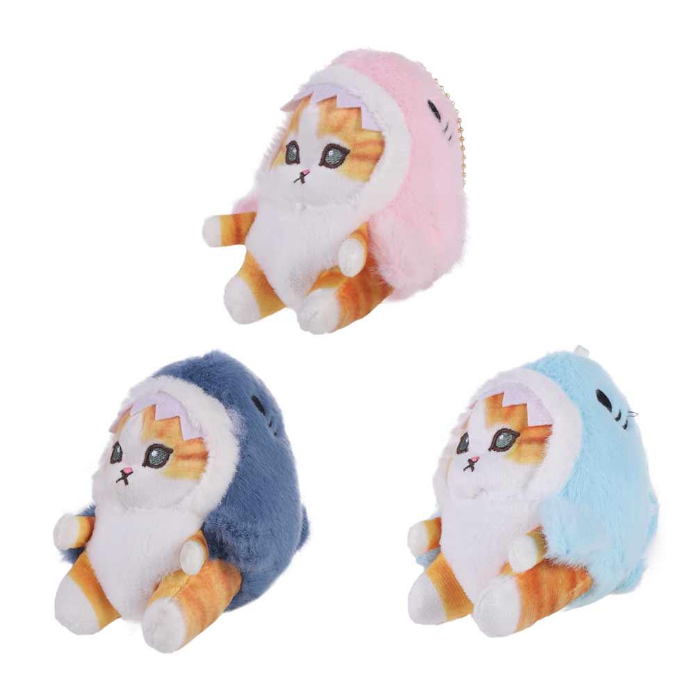 

Cat Plush Doll Shark Cat Pendant Doll Soft Kawaii Cat Plush Doll Christmas Present