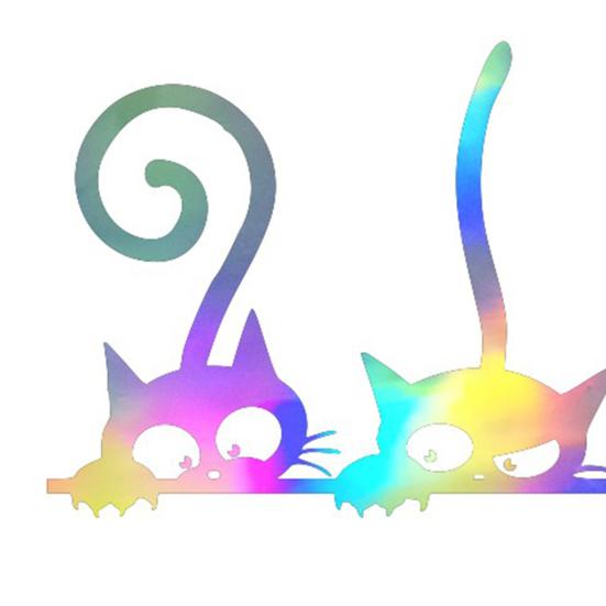 Cute Car Sticker Adorable Wide Use Good Visual Effect