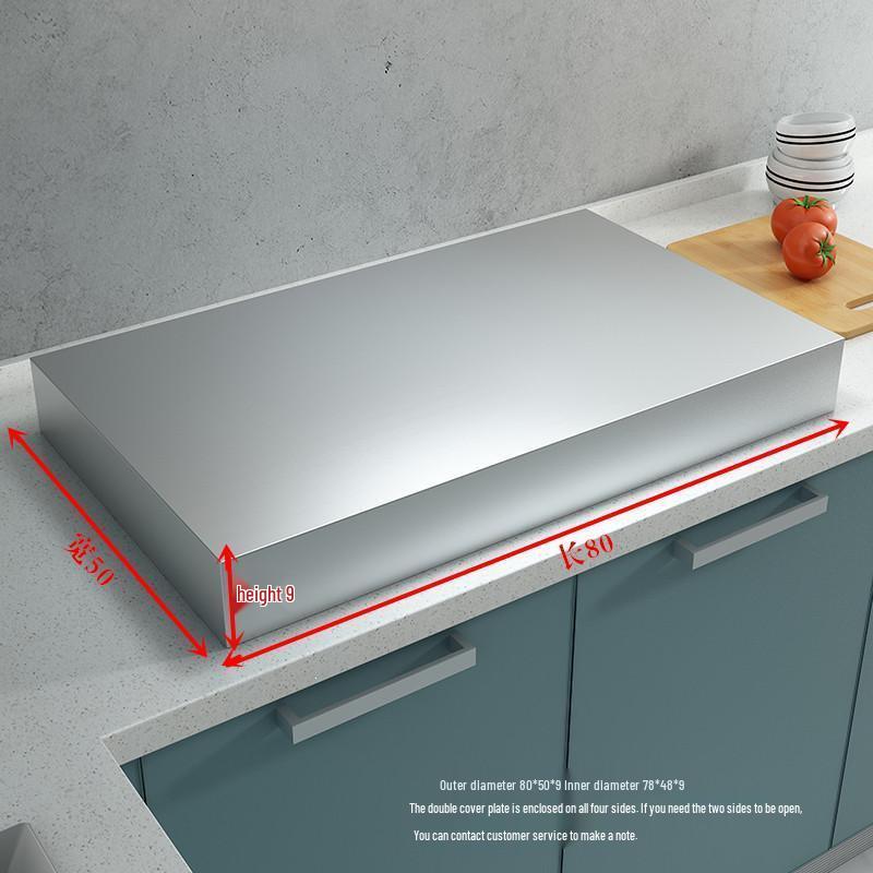 Oil-Proof Stainless Steel Induction Cooktop Cover