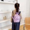 The new schoolbag loves lightweight and versatile small class leisure spine care to reduce the burden on children's bags