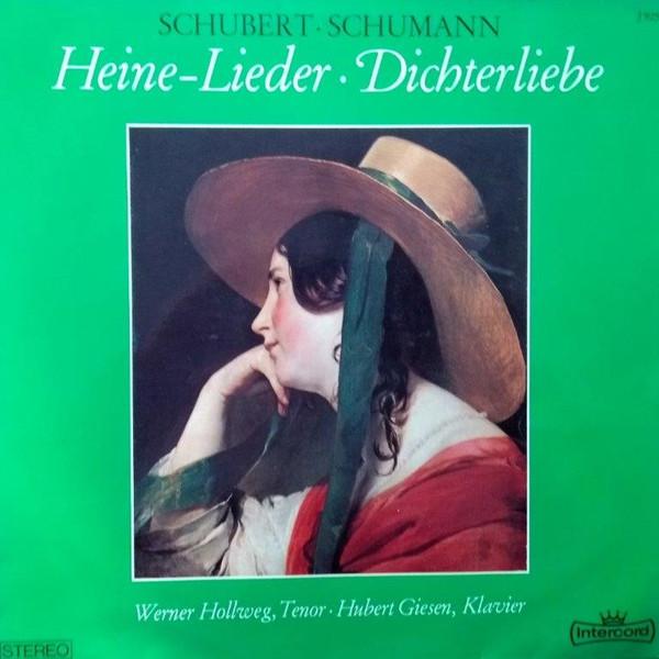 

LP Record WERNER HOLLWEG HUBERT GIESEN FRAN Heine Songs Poets Love 92909K INTERCORD Germany Classical Used
