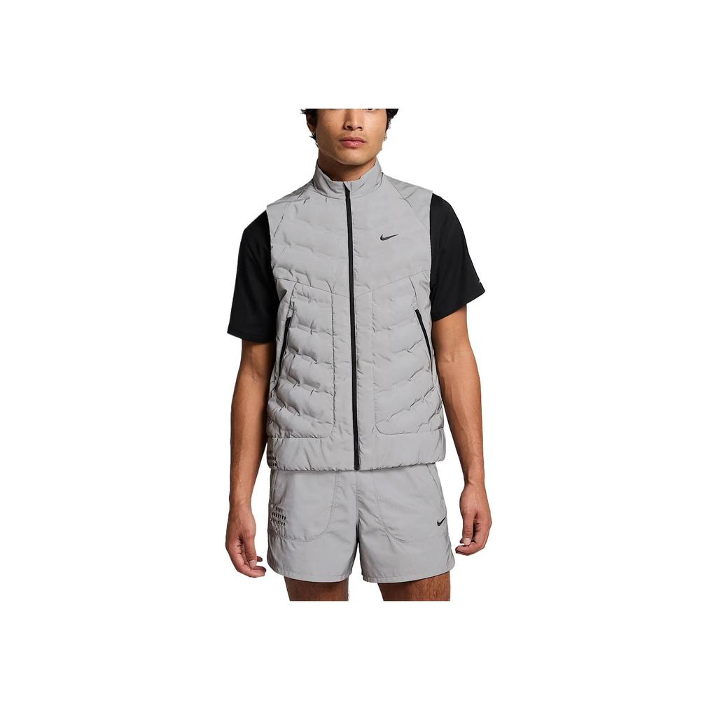 Nike Therma-Fit Adv Running Division Casual Sports Comfortable Warm Outdoor Sleeveless Vest Men vest Reflective-Silver FZ1131-035