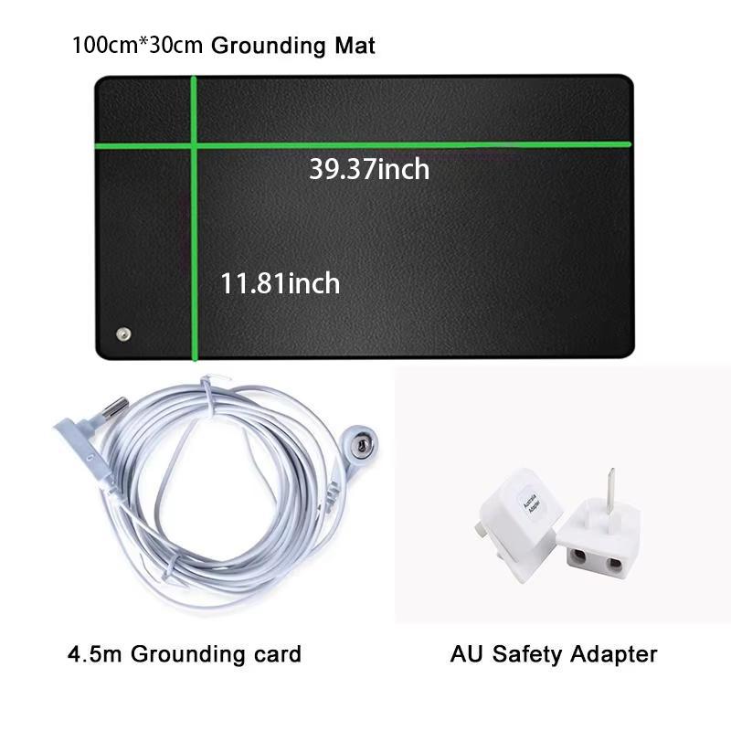 Earthing Universal Mat Kit 68x25cm/30x100cm Earth Desk Mat Grounding Mats Conductive Kit EMF Protection Accessories