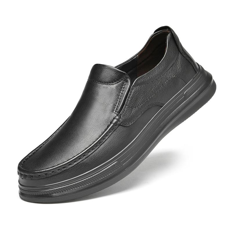 Mocasini versatili pentru bărbați, pantofi sport respirabili pentru bărbați, pantofi casual din piele naturală pentru bărbați, încălțăminte clasică confortabilă slip-on pentru bărbați
