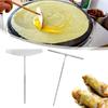 Crepe Spreader and Spatula Kit, Portable Pancake Cooking Tool Utensil Batter Spreader for Kitchen, Dining Room, Camping Snack