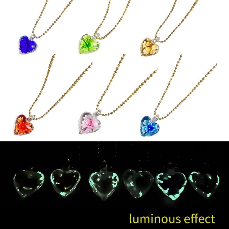 Heart Pendant Necklace Heart Pendant Collarbone Chain Small Heart Pendant Choker
